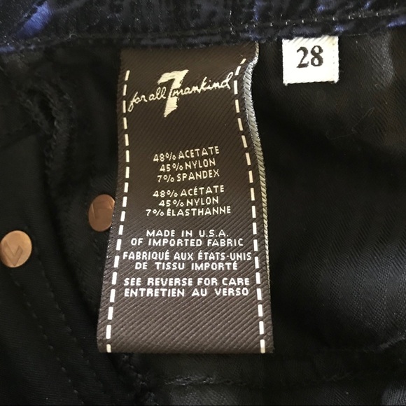 7 for all mankind skinny jeans - Picture 8 of 8
